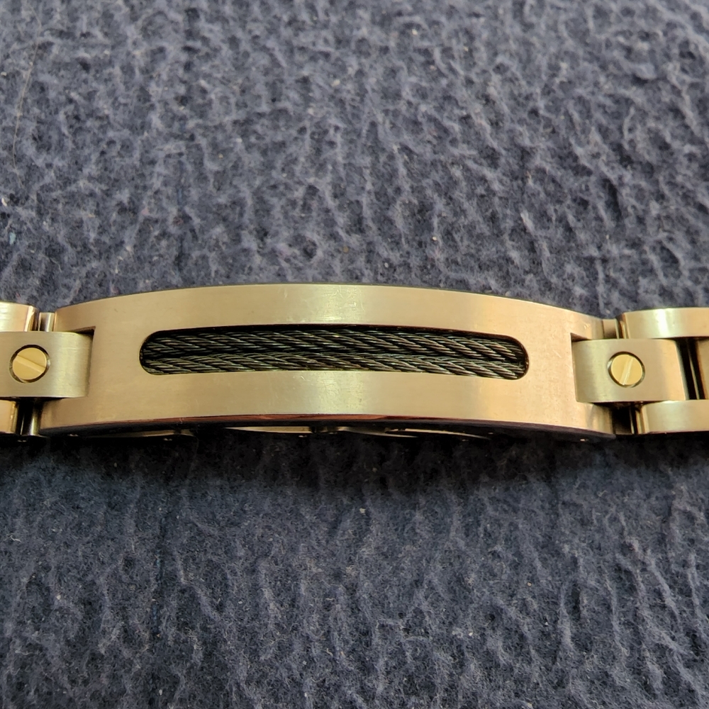 REVV Titanium & 14K Bracelet
